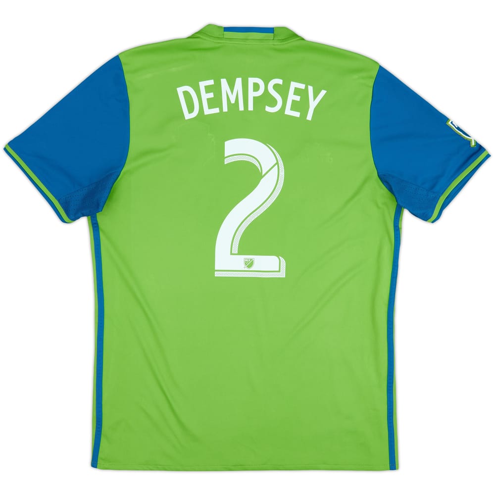 2016 Seattle Sounders Home Shirt Dempsey #2 - 8/10 - (L)