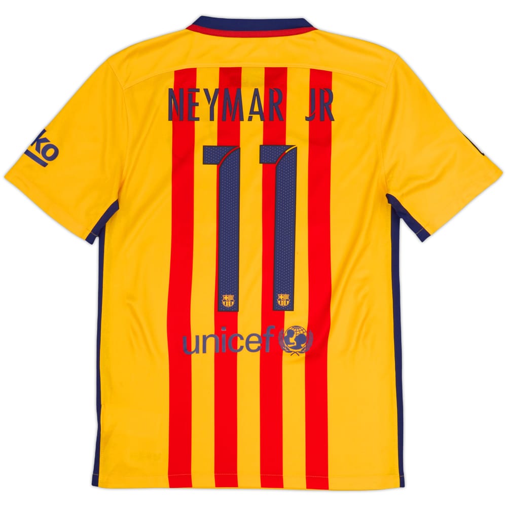 2015-16 Barcelona Away Shirt Neymar #11 - 8/10 - (S)