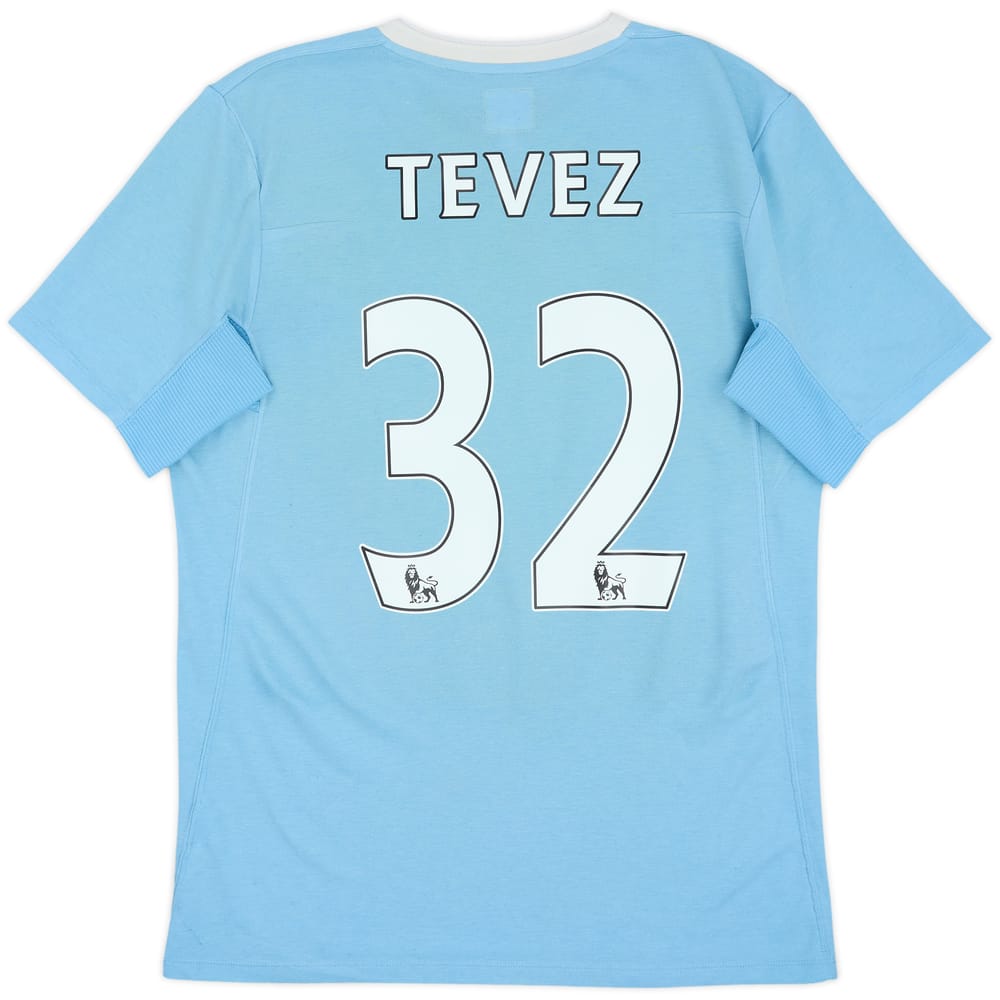 2009-10 Manchester City Home Shirt Tevez #32 - 6/10 - (S)