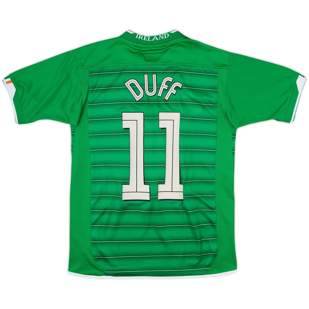 2003-04 Ireland Home Shirt Duff #11 - 7/10 - (XL.Boys)