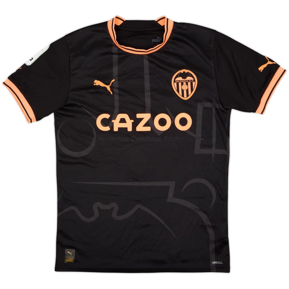 2022-23 Valencia Away Shirt - 8/10 - (S)