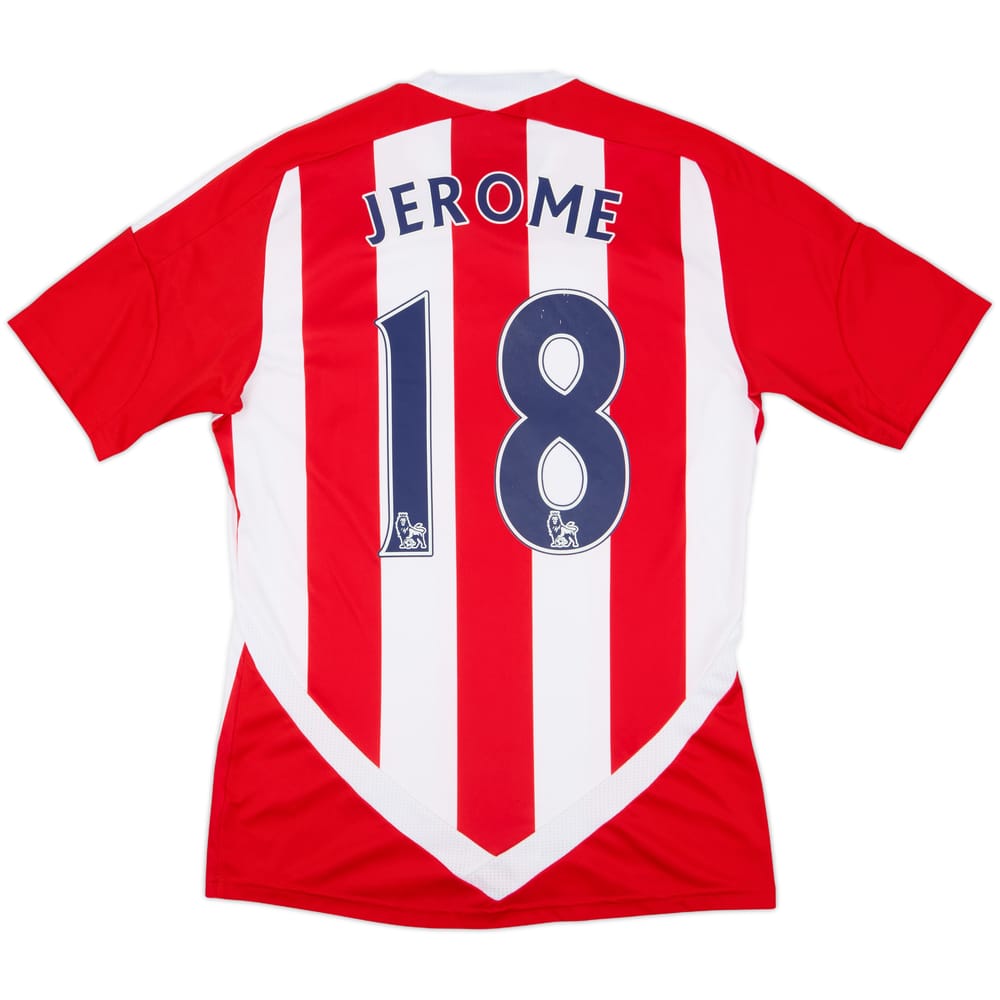 2011-12 Stoke City Home Shirt Jerome #18 - 6/10 - (S)