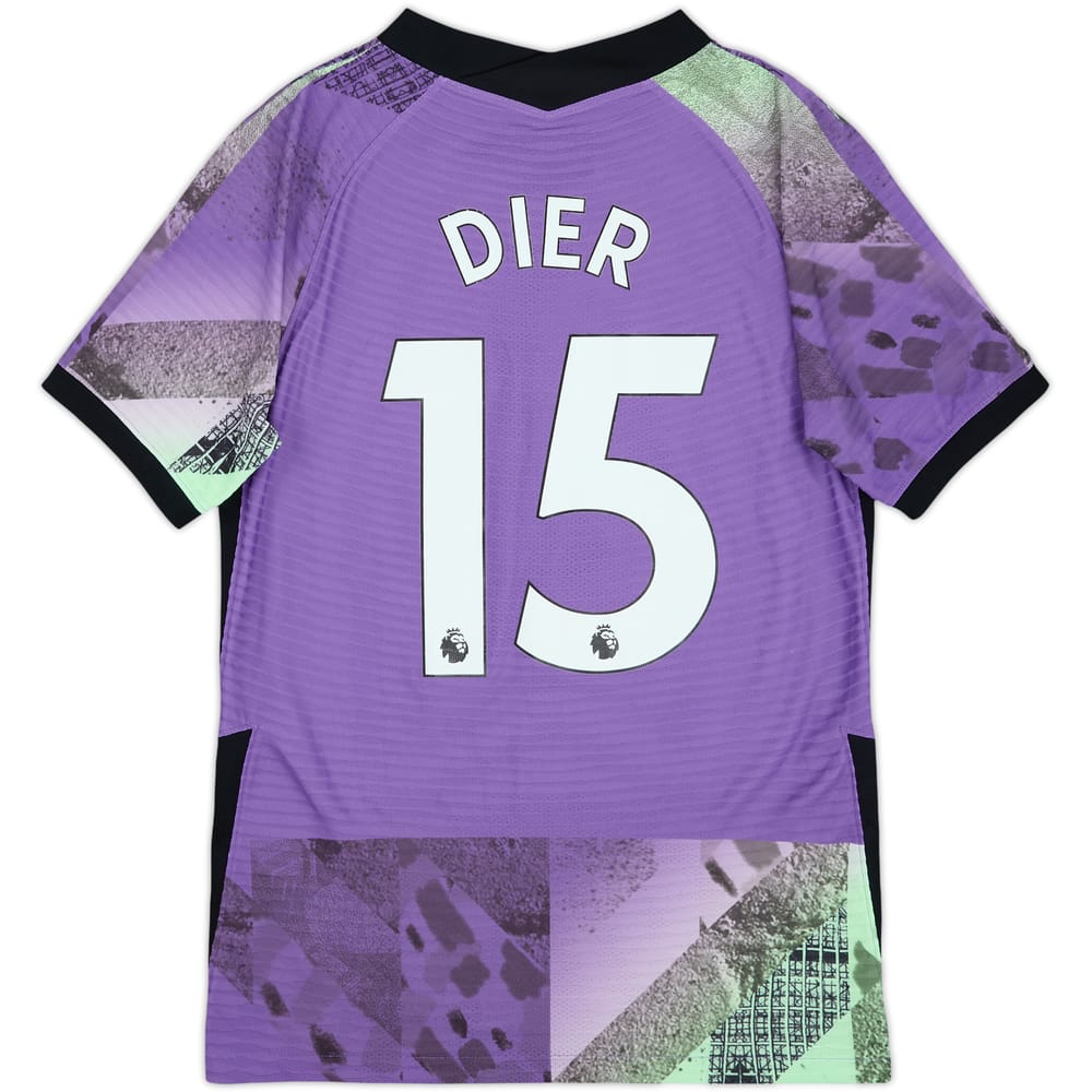 2021-22 Tottenham Authentic Third Shirt Dier #15 - 8/10 - (S)