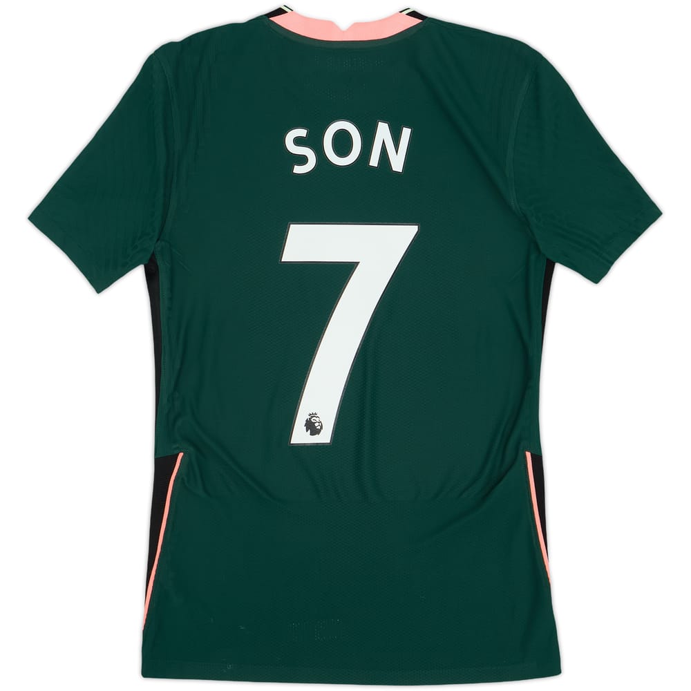 2020-21 Tottenham Authentic Away Shirt Son #7 - 8/10 - (XS)