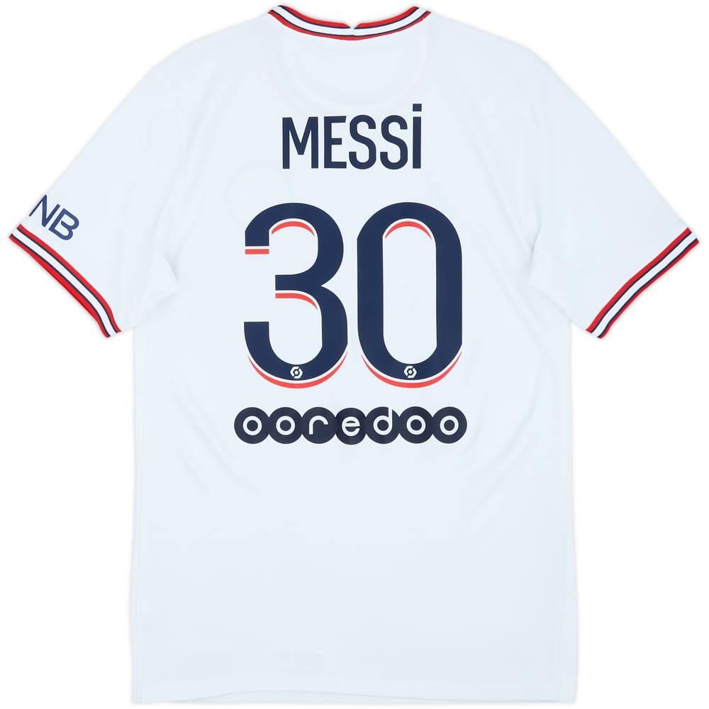 2021-22 Paris Saint-Germain Fourth Shirt Messi #30 - 8/10 - (S)