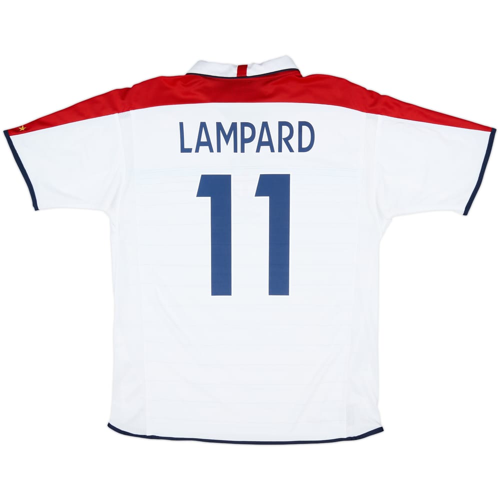 2003-05 England Home Shirt Lampard #11 - 10/10 - (L)