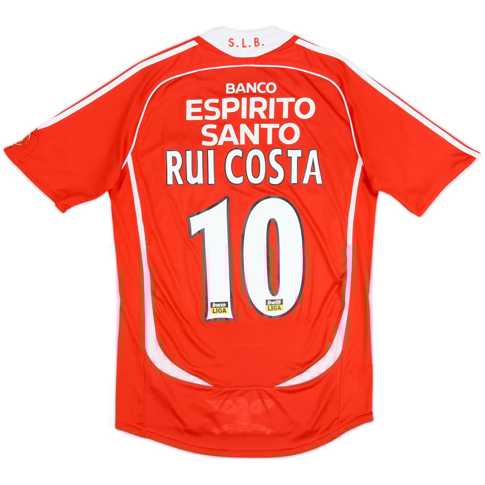 2006-07 Benfica Home Shirt Rui Costa #10 - 7/10 - (S)