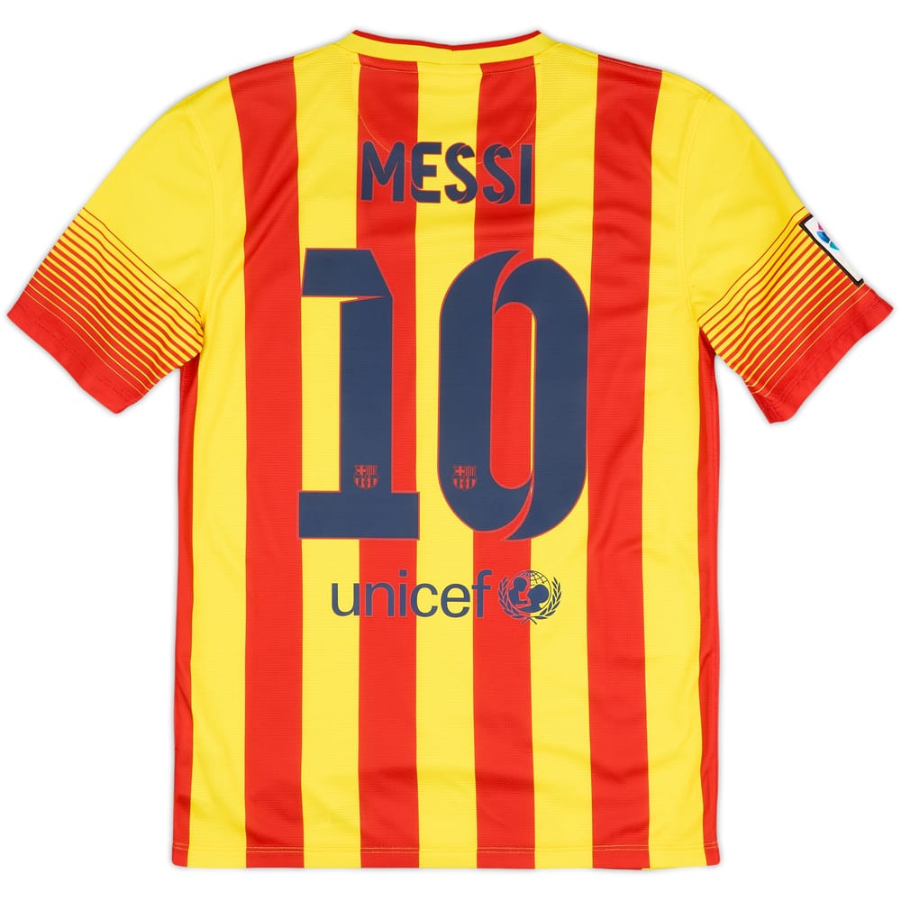2013-15 Barcelona Away Shirt Messi #10 - 9/10 - (S)