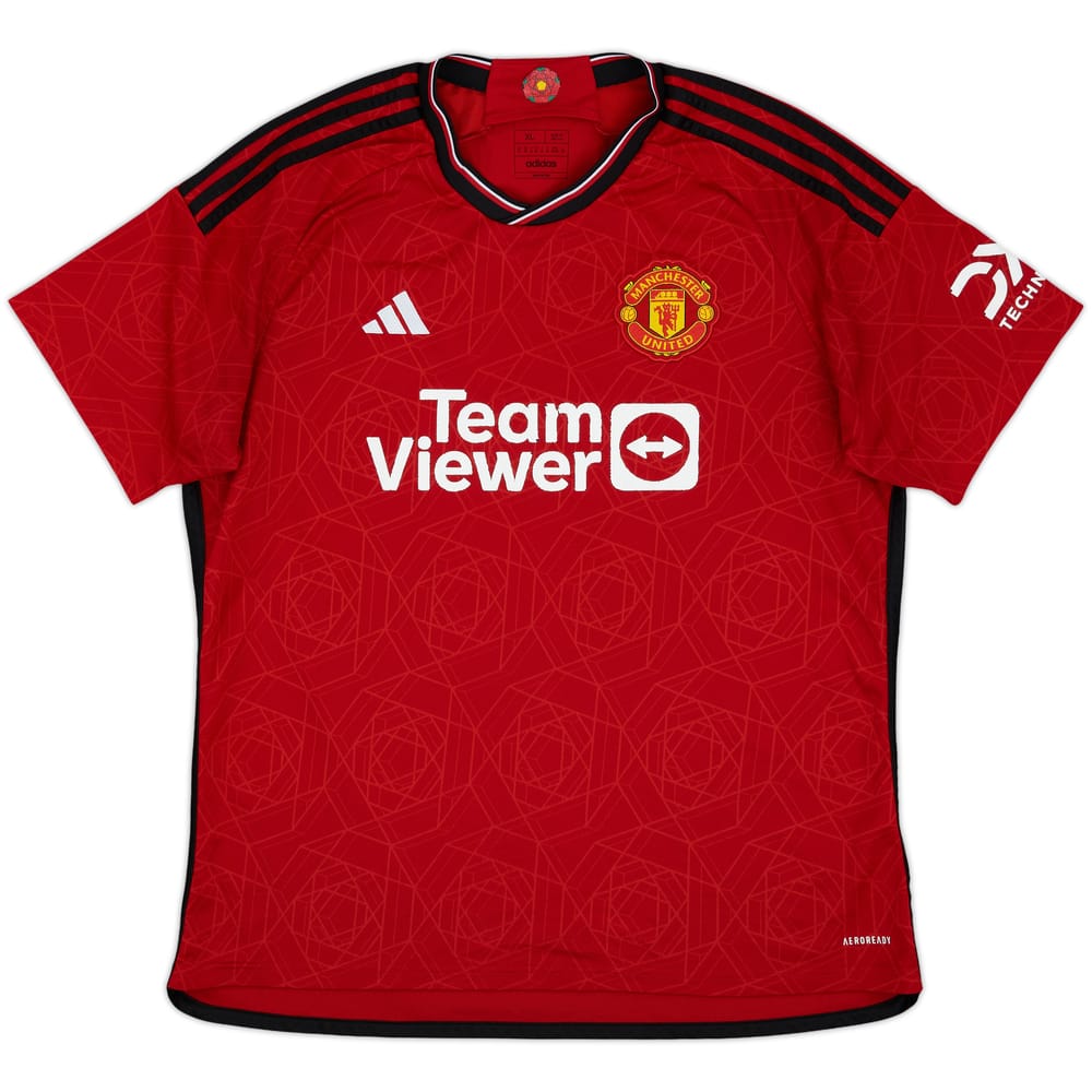 2023-24 Manchester United Home Shirt - 5/10 - (XL)