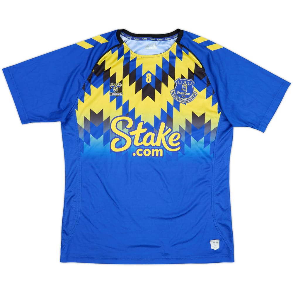 2022-23 Everton Player Issue Hummel Training Shirt #8 - 9/10 - (L)