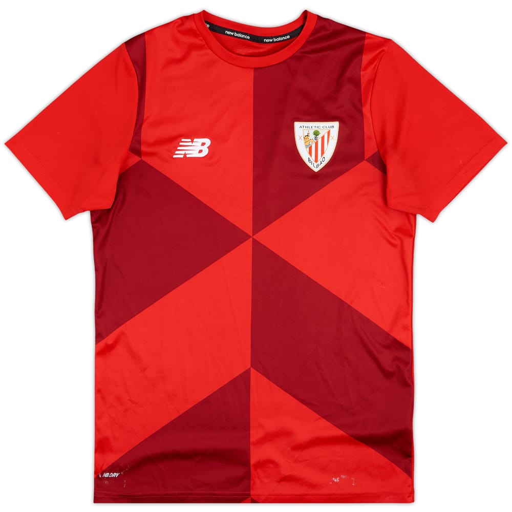 2017-18 Athletic Bilbao New Balance Training Shirt - 6/10 - (S)