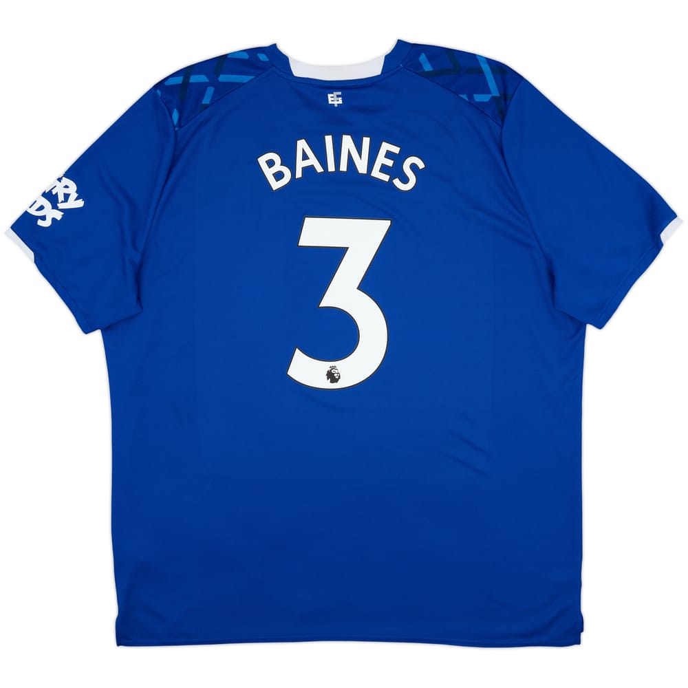 2018-19 Everton Home Shirt Baines #3 - 7/10 - (3XL)