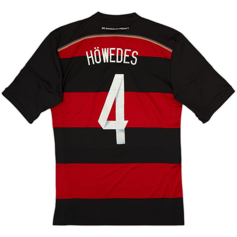 2014-15 Germany Away Shirt Howedes #4 - 8/10 - (M)