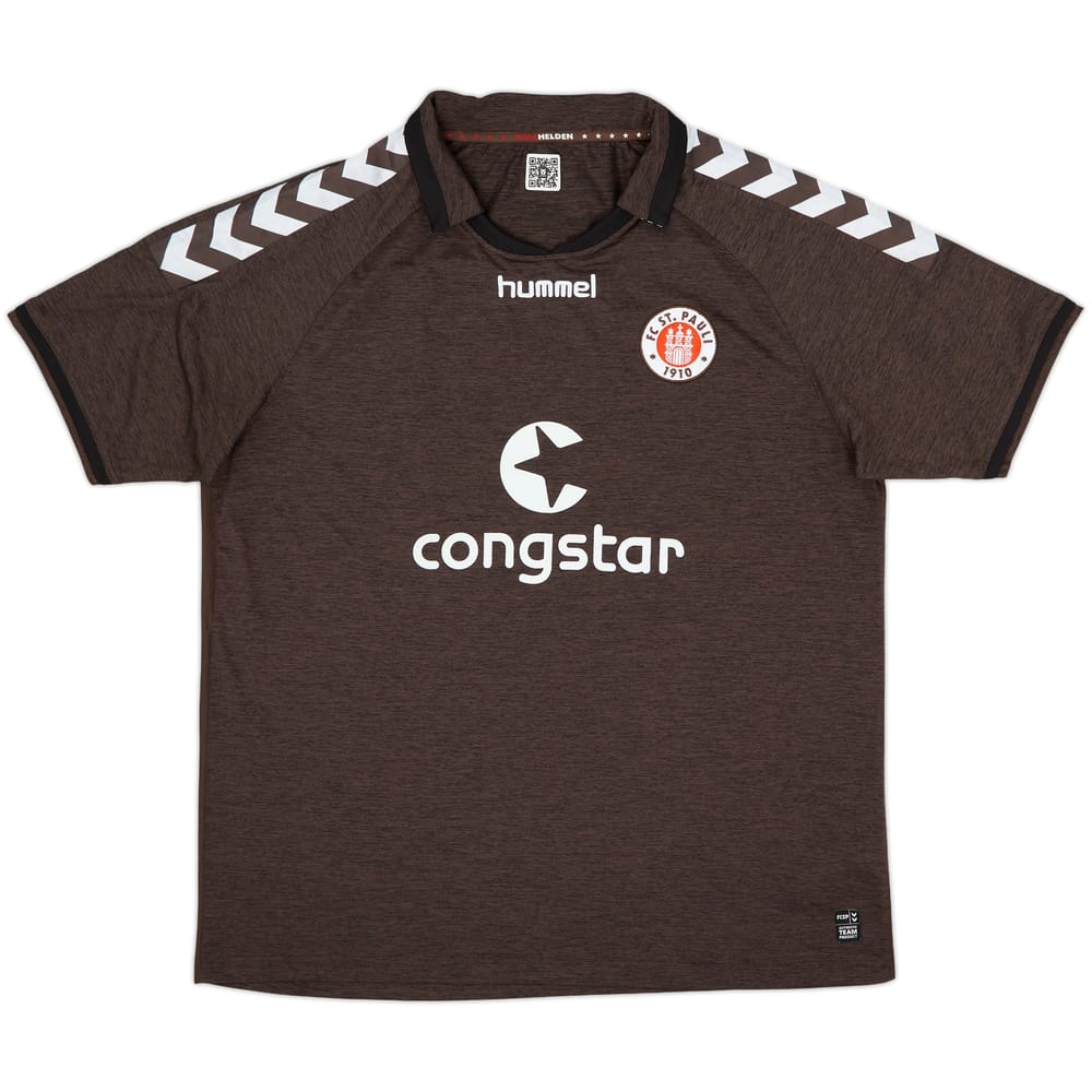 2014-15 St Pauli Home Shirt - 9/10 - (XXL)