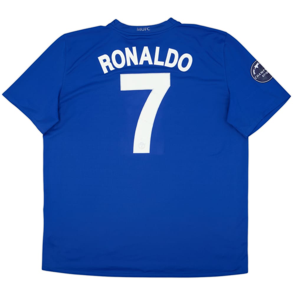 2008-09 Manchester United Third Shirt Ronaldo #7 - 8/10 - (XXL)
