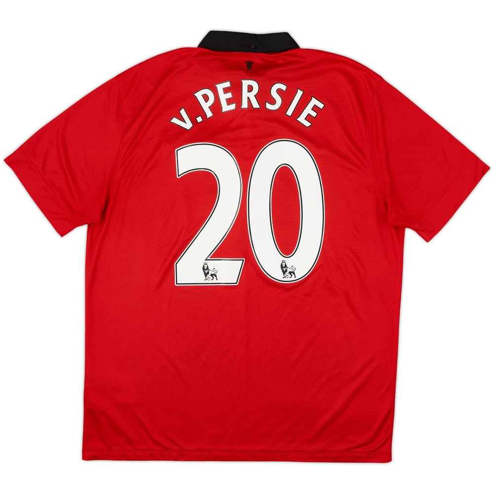 2013-14 Manchester United Home Shirt v.Persie #20 - 6/10 - (XL)