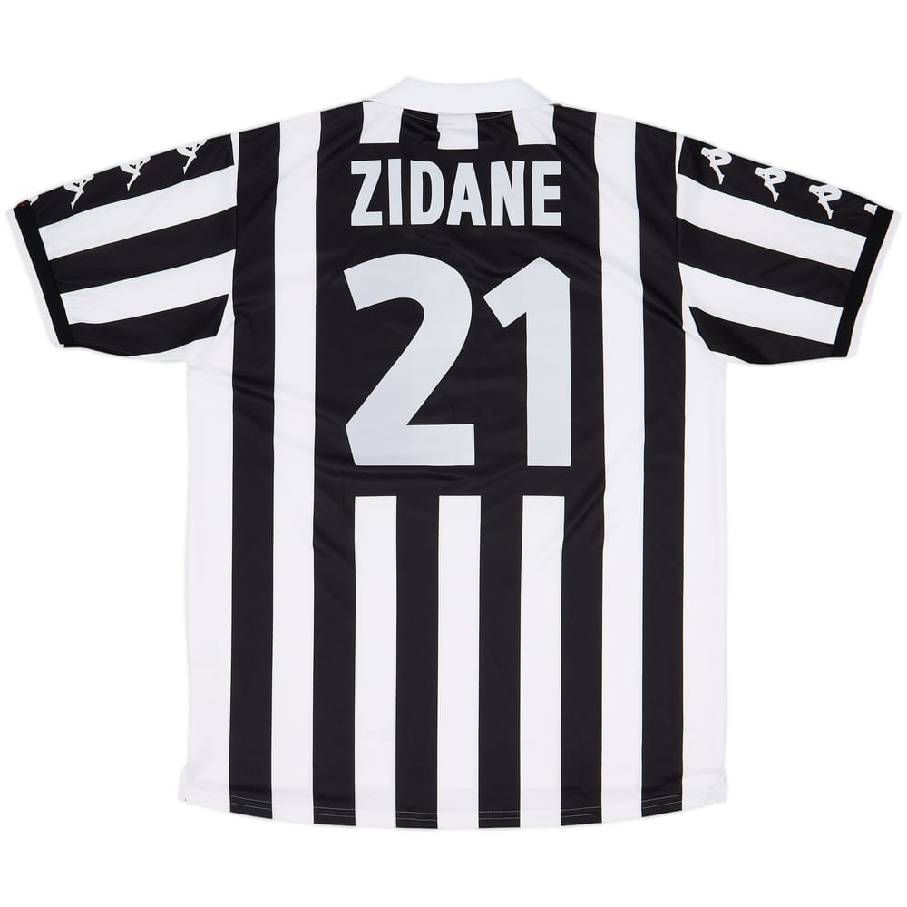 1999-00 Juventus Home Shirt Zidane #21 - 8/10 - (XXL)