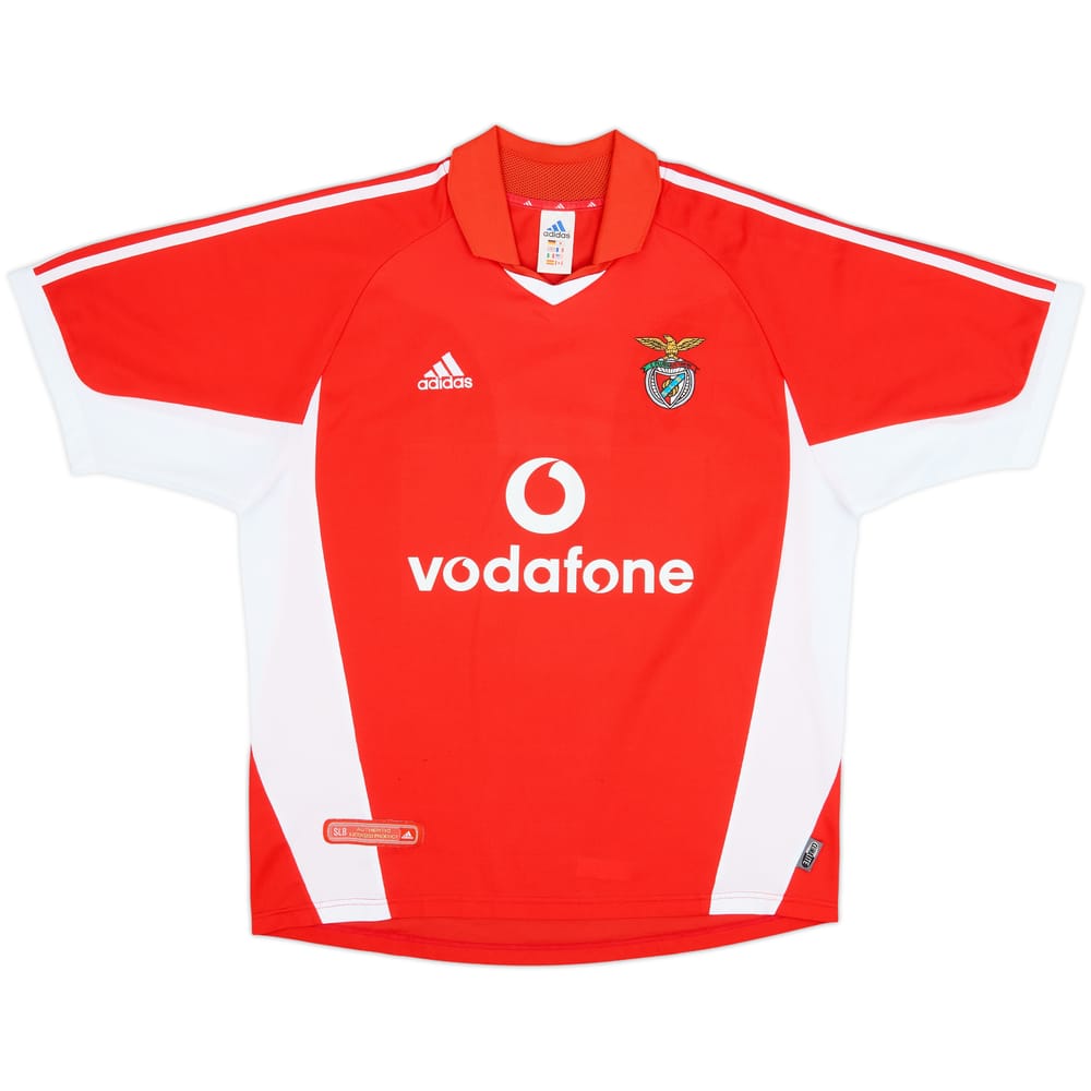 2001-02 Benfica Home Shirt - 7/10 - (XL)