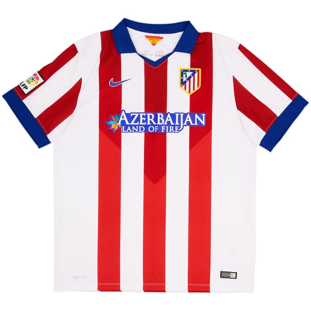 2014-15 Atletico Madrid Home Shirt - 8/10 - (XL)