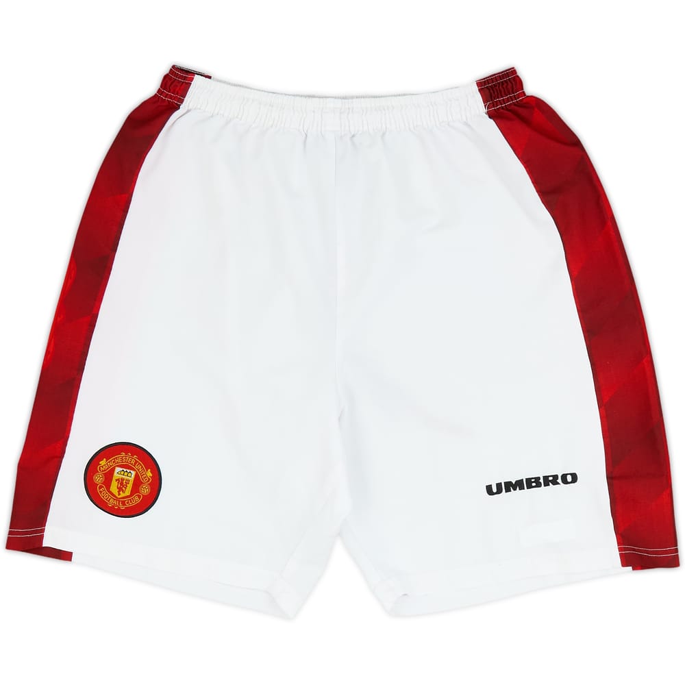1996-98 Manchester United Home Shorts - 8/10 - (M)