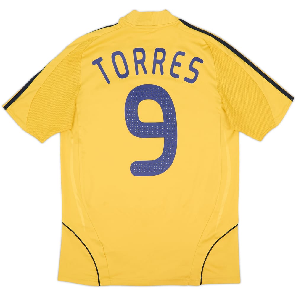 2008-10 Spain Away Shirt Torres #9 - 8/10 - (S)