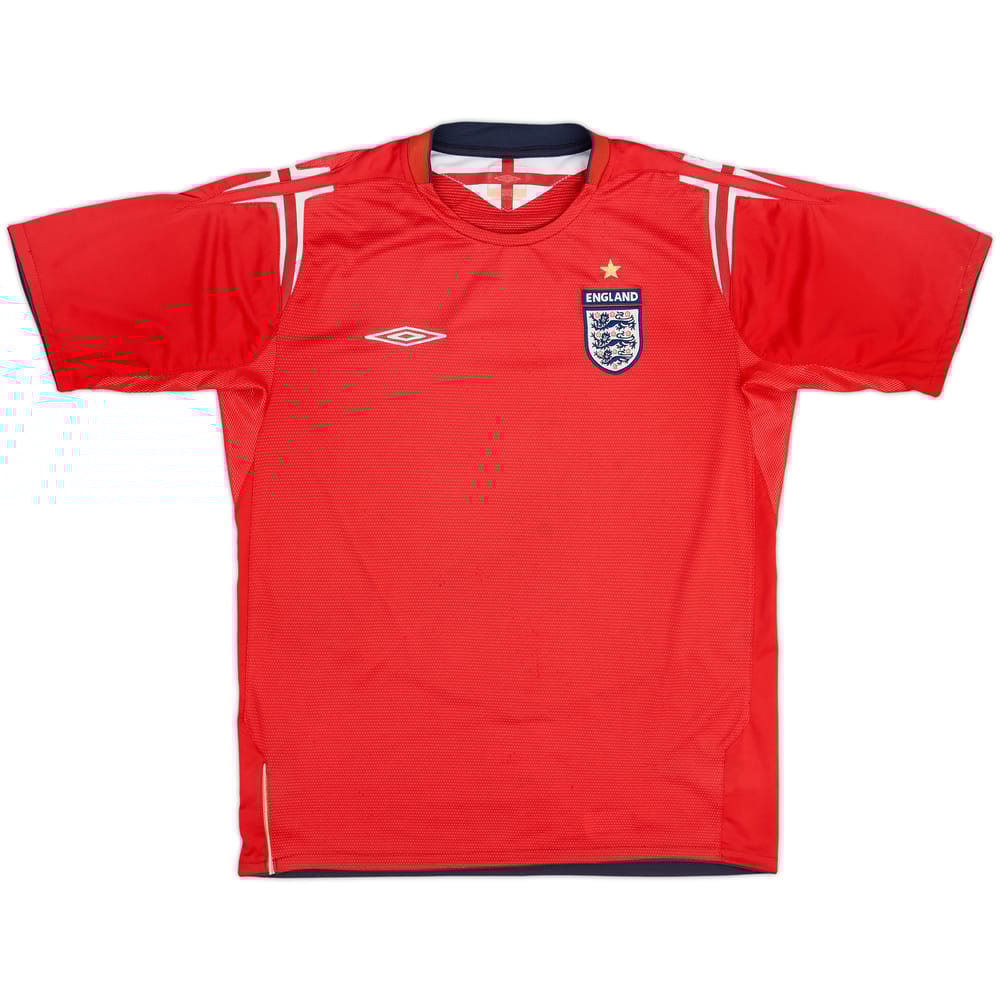 2004-06 England Away Shirt - 5/10 - (M)