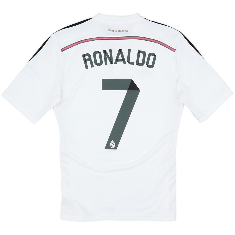 2014-15 Real Madrid Home Shirt Ronaldo #7 - 7/10 - (S)