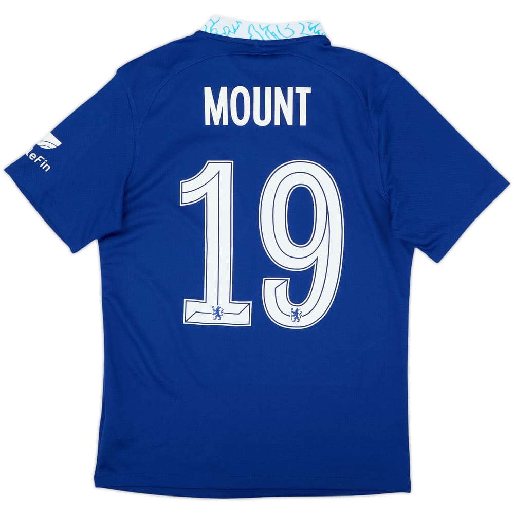 2022-23 Chelsea Home Shirt Mount #19 - 10/10 - (S)