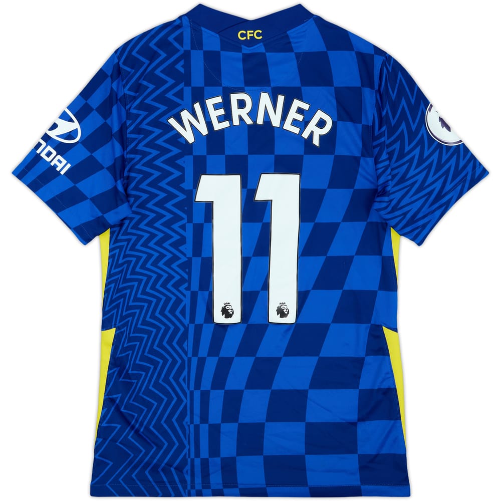 2021-22 Chelsea Home Shirt Werner #11 - 5/10 - (S)