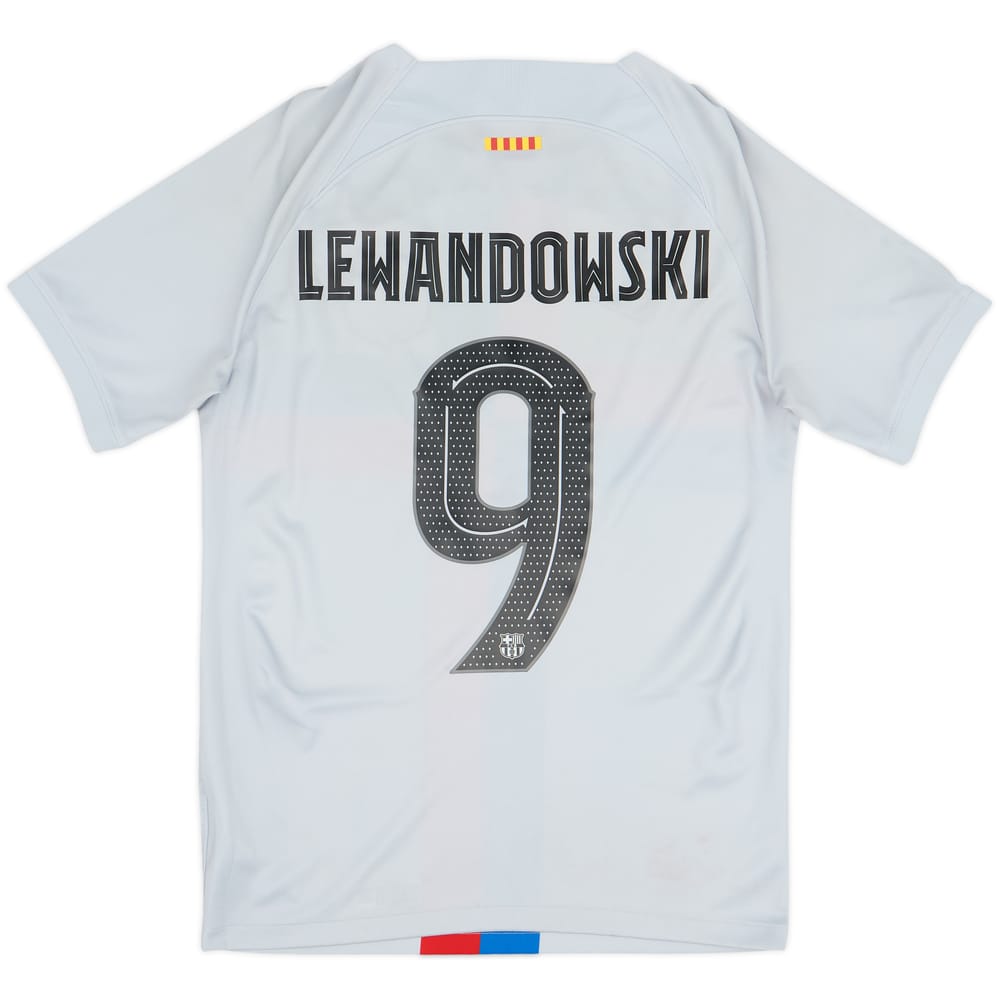 2022-23 Barcelona Third Shirt Lewandowski #9 - 6/10 - (S)