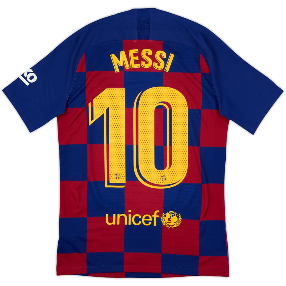 2019-20 Barcelona Auténtica Camiseta Local Messi #10 - 10/10 - (S)