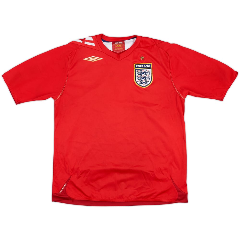 2006-08 England Away Shirt - 5/10 - (L)