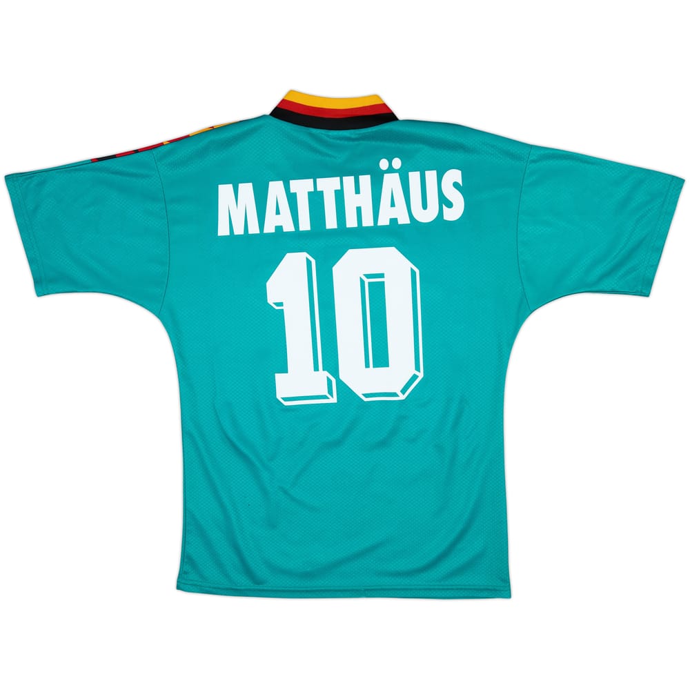 1994-96 Germany Away Shirt Matthaus #10 - 10/10 - (M)