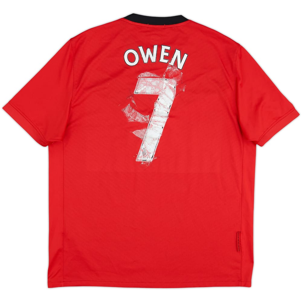 2009-10 Manchester United Home Shirt Owen #7 - 4/10 - (L)