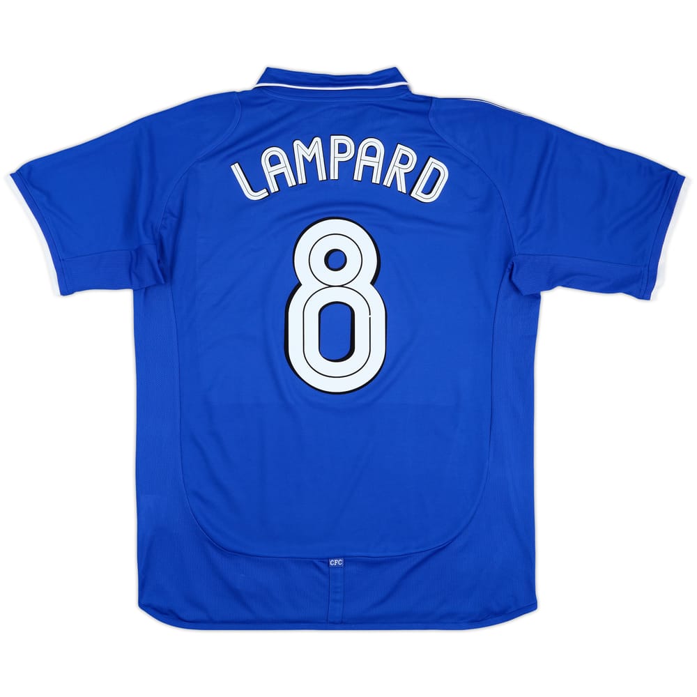 2001-03 Chelsea Home Shirt Lampard #8 - 9/10 - (L)