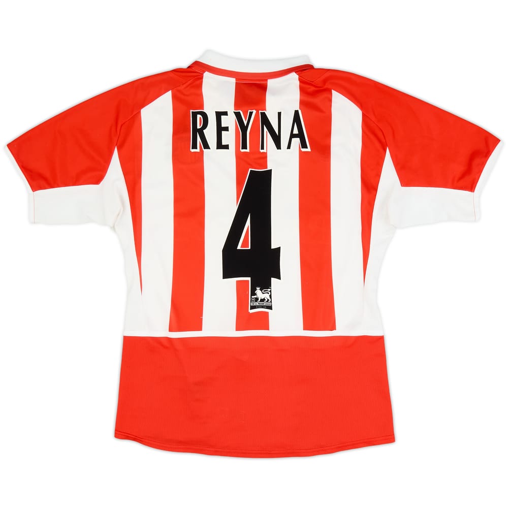 2002-04 Sunderland Home Shirt Reyna #4 - 8/10 - (S)