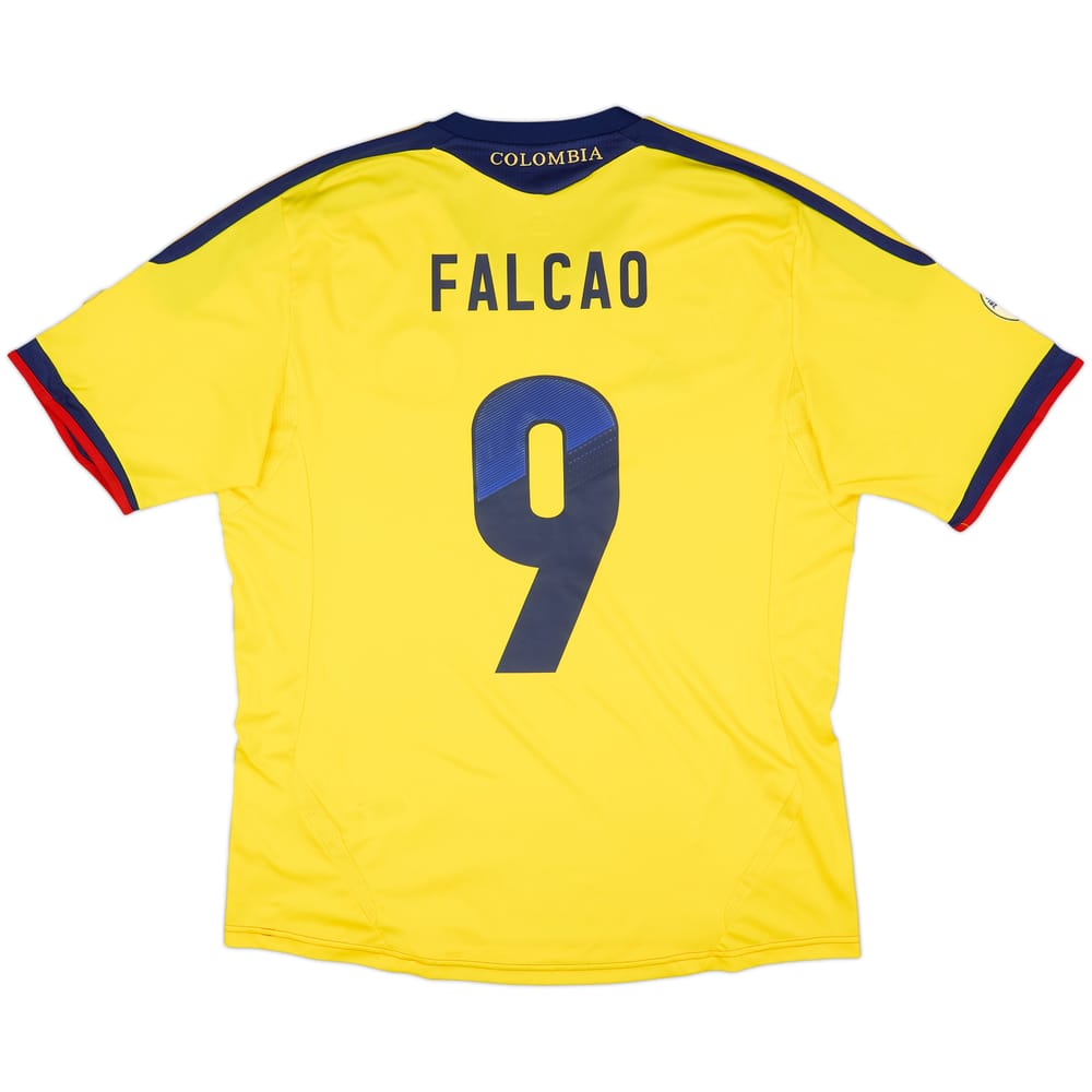 2011-13 Colombia Home Shirt Falcao #9 - 7/10 - (XL)