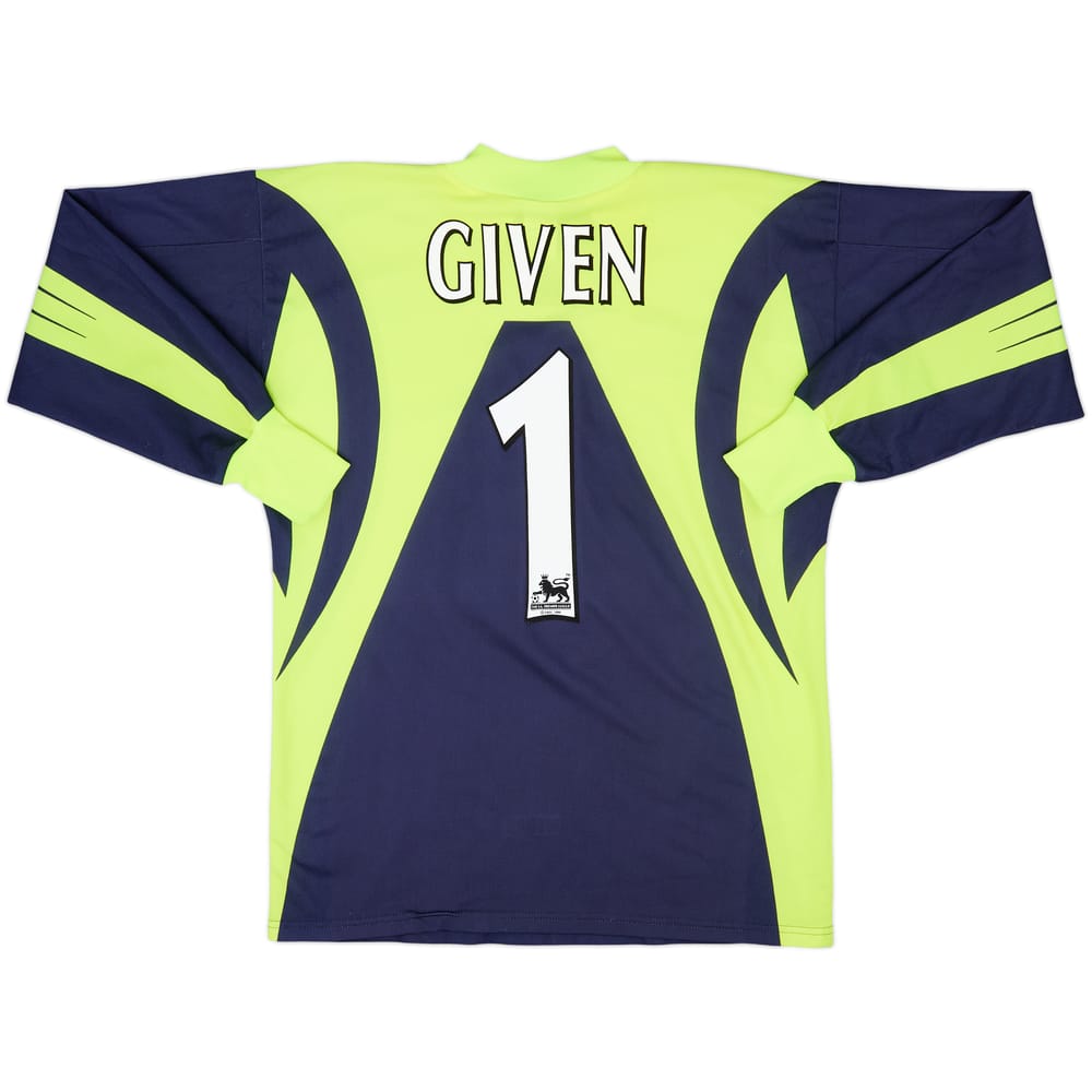 1998-99 Newcastle GK Shirt Given #1 - 7/10 - (S)
