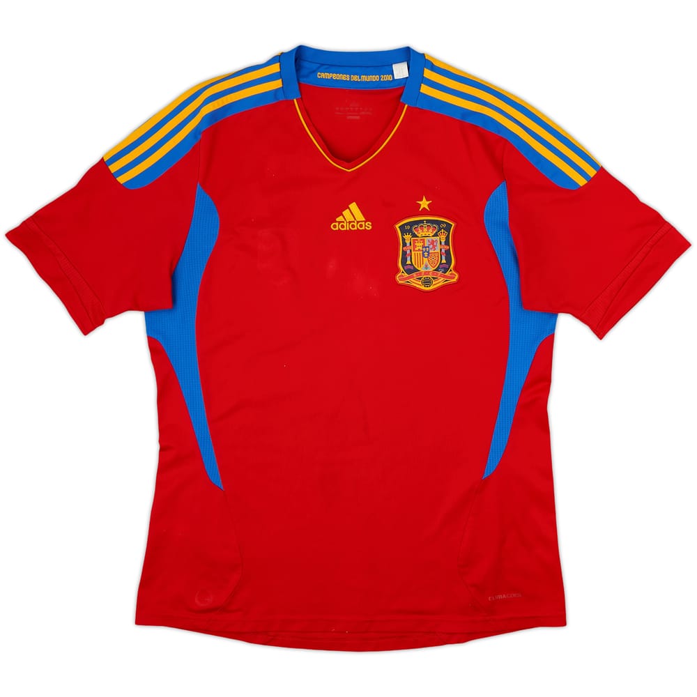 2010-11 Spain Home Shirt - 5/10 - (L)