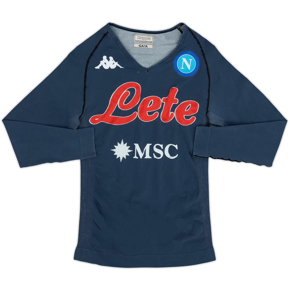 2015-17 Napoli Kappa Compression L/S Shirt - 6/10 - (XL/XXL)