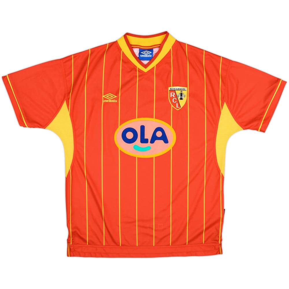 1999-00 Lens Home Shirt - 9/10 - (XL)