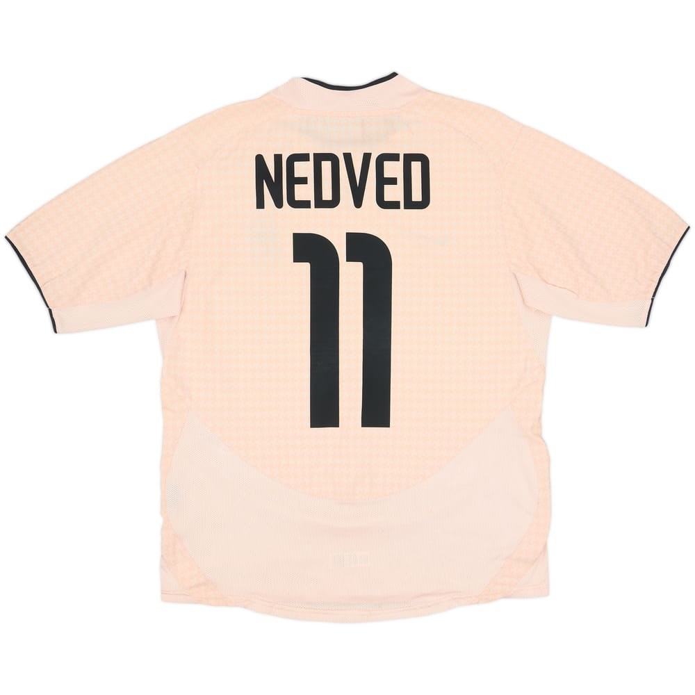 2003-04 Juventus Away Shirt Nedved #11 - 6/10 - (M)
