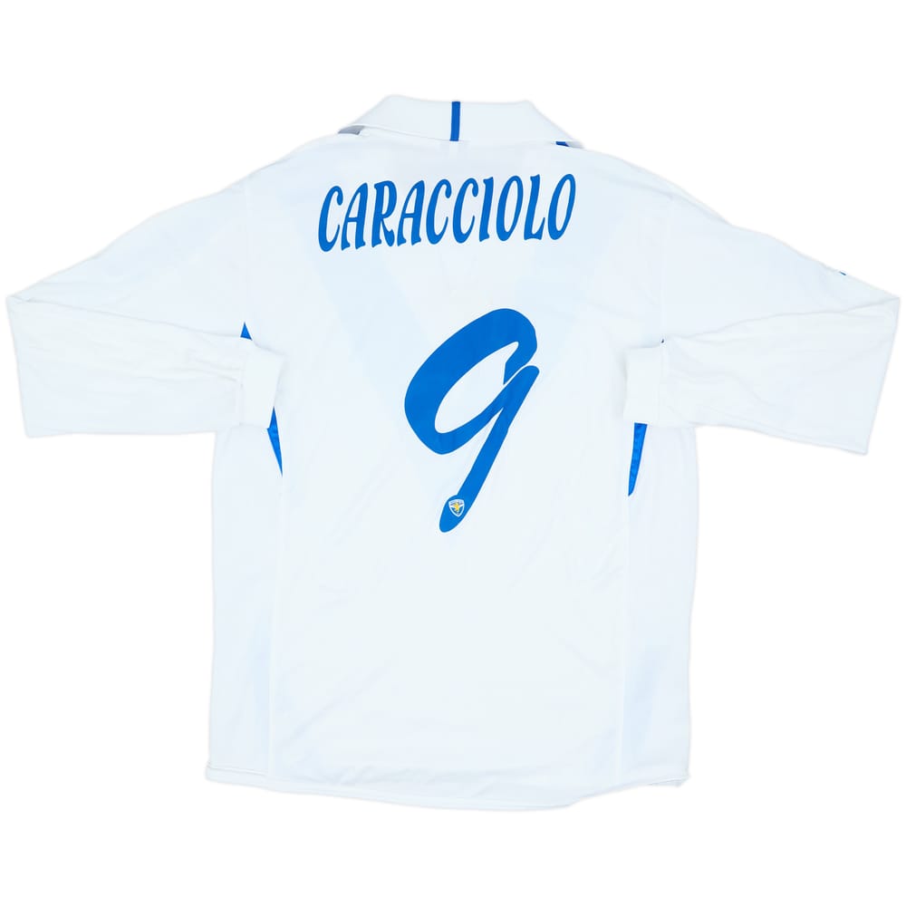 2007-08 Brescia Away L/S Shirt Caracciolo #9 - 6/10 - (XL)