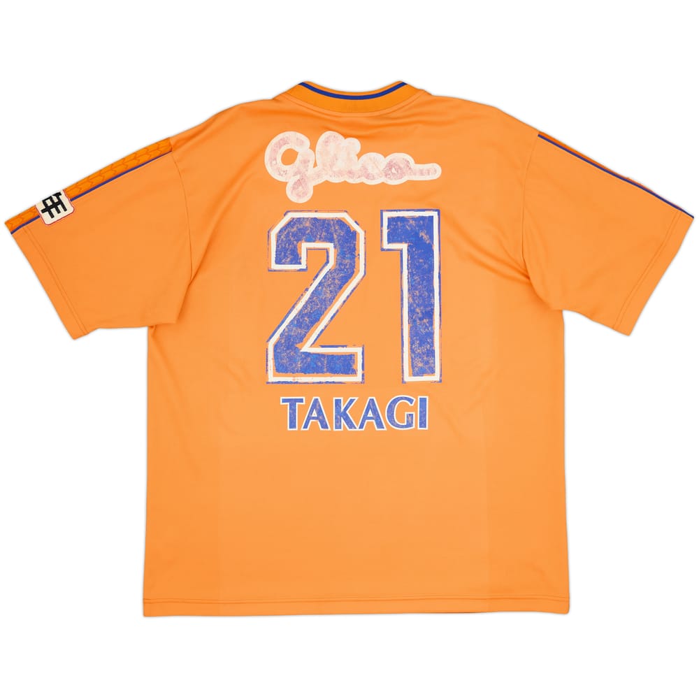 Camiseta de local del Shimizu S-Pulse 2002-04 Takagi #21 - 4/10 - (XL)