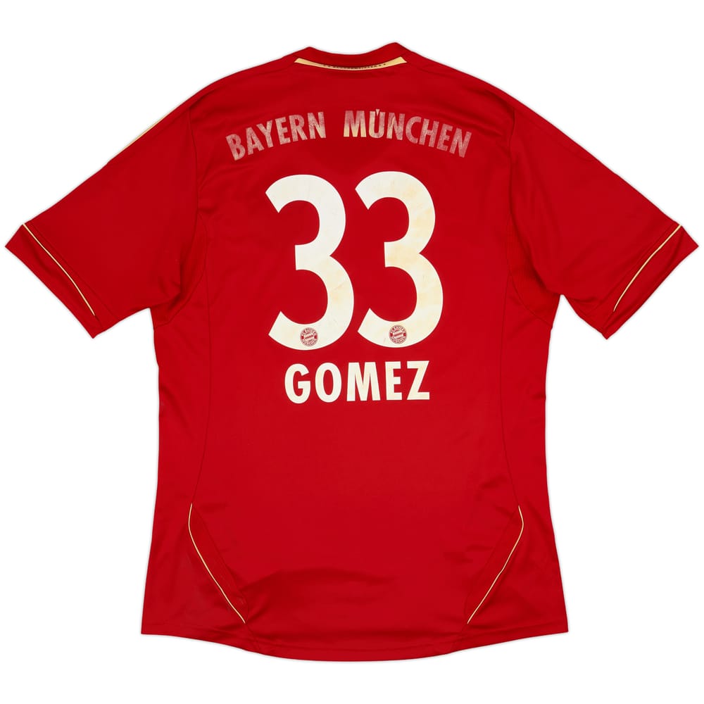 2011-13 Bayern Munich Home Shirt Gomez #33 - 4/10 - (L)