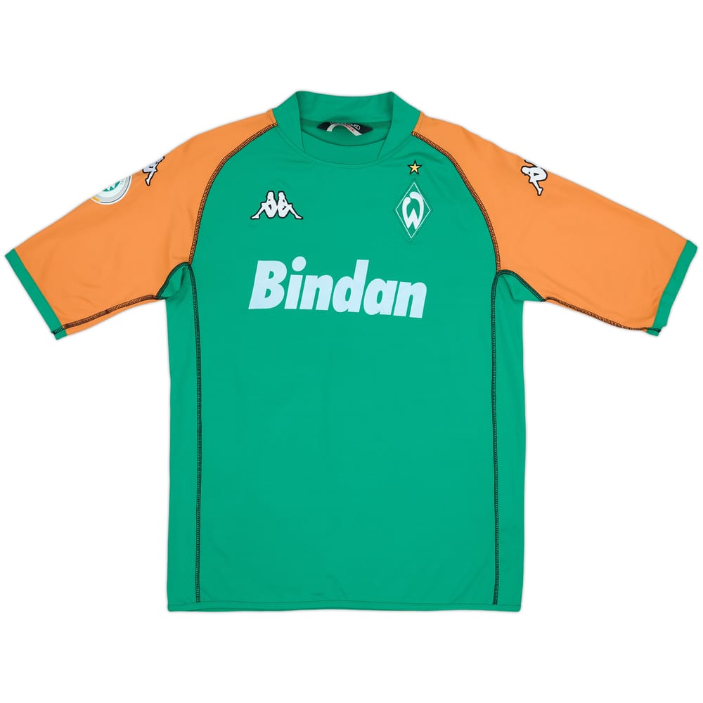 2003-04 Werder Bremen Youth Match Issue Home Shirt #24