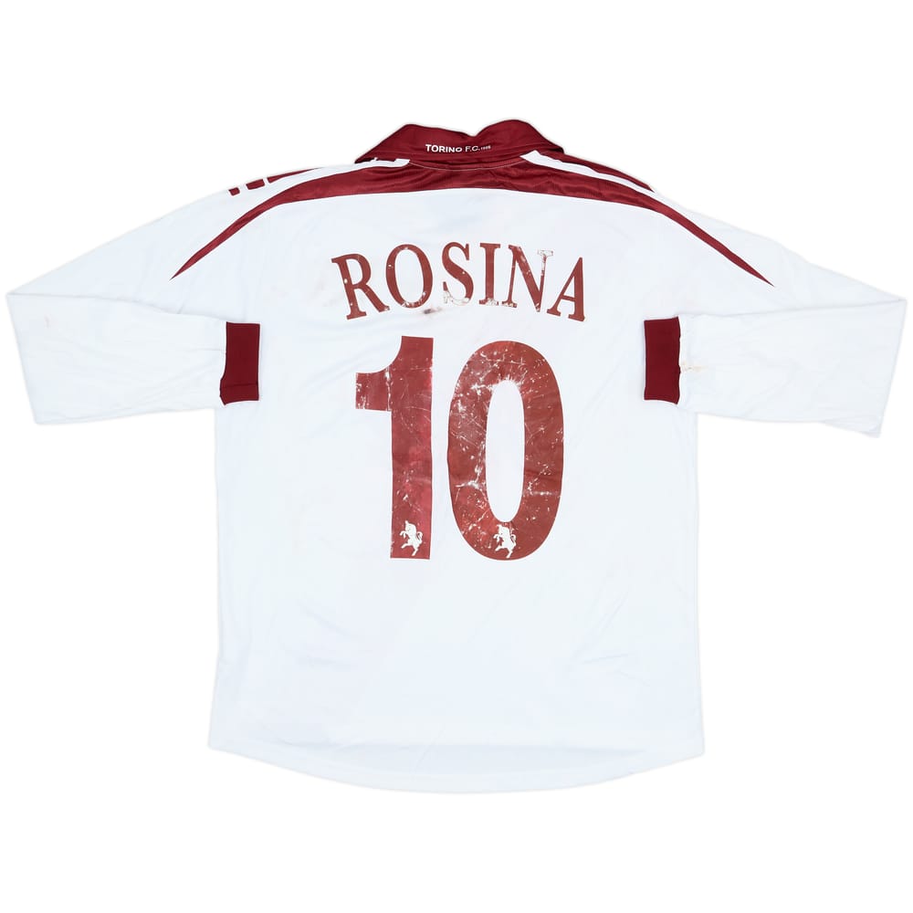 2007-08 Torino Match Issue Away L/S Shirt Rosina #10