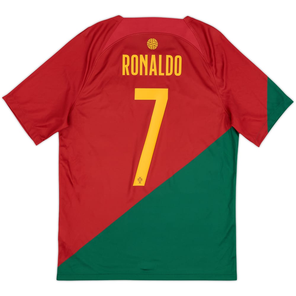 2022-23 Portugal Home Shirt Ronaldo #7 - 9/10 - (M)