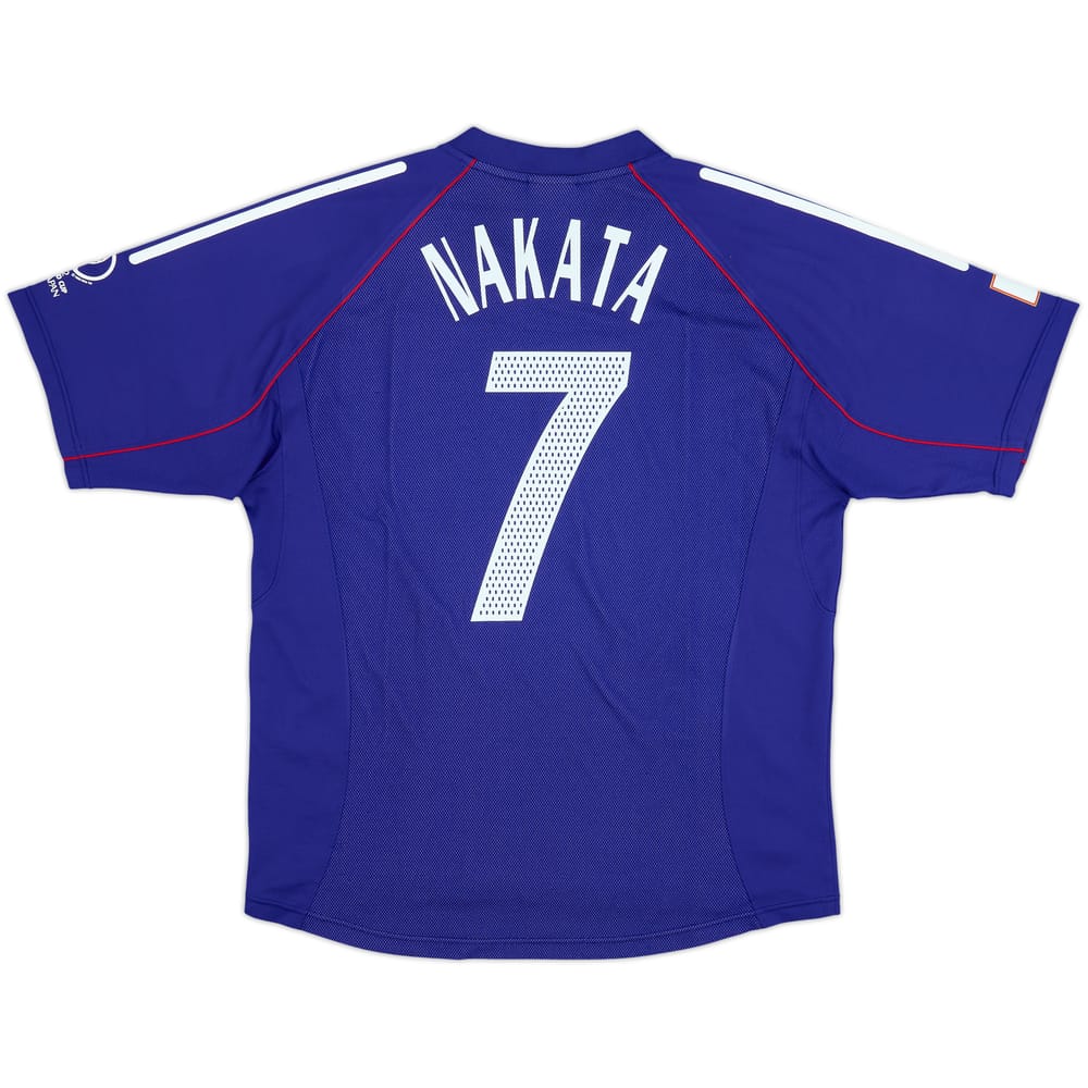 2002-04 Japan Home Shirt Nakata #7 - 8/10 - (M)