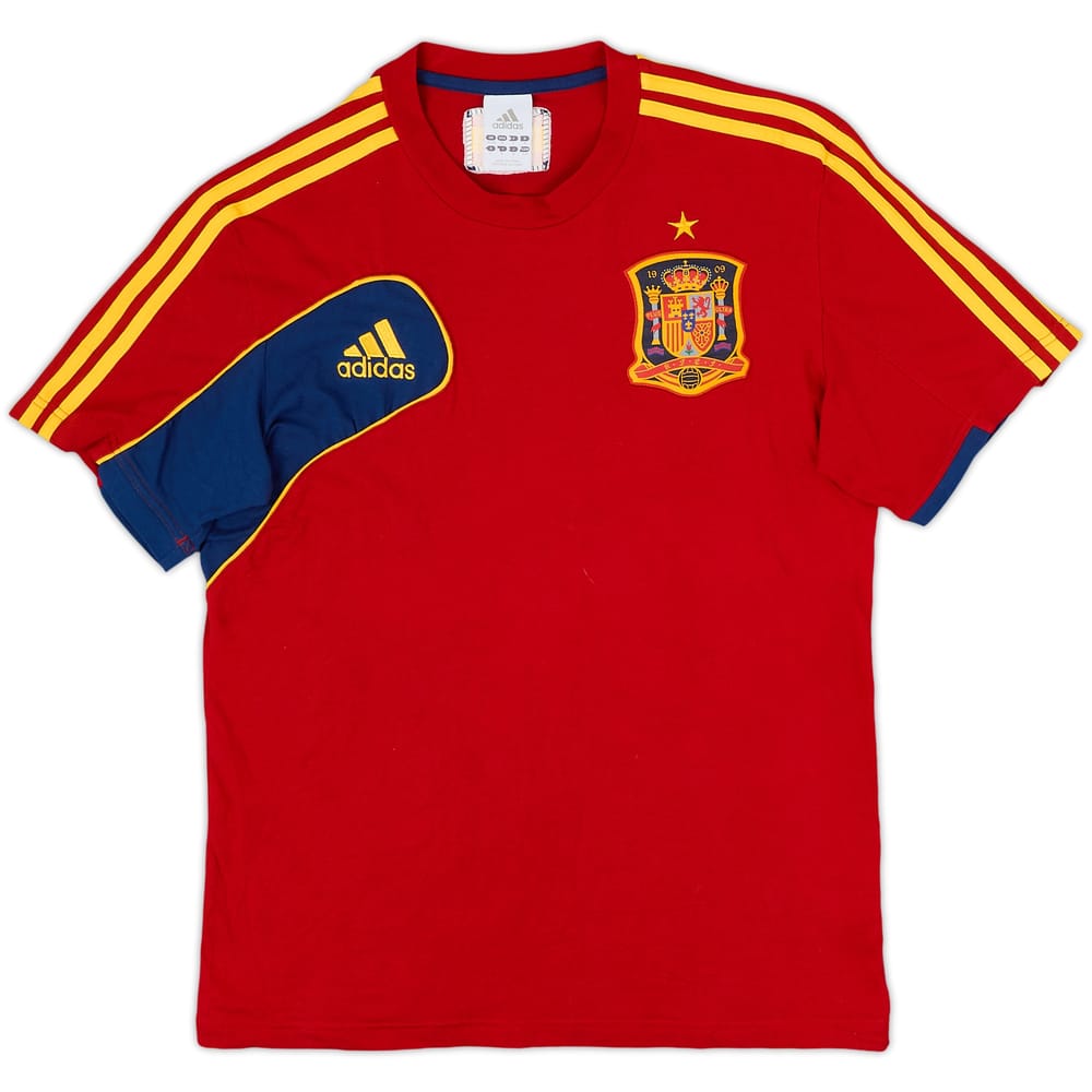 2012-13 Spain adidas Cotton Tee - 9/10 - (S)